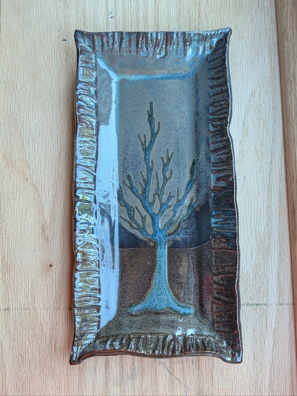 Handcrafted Smith Pottery Plate
